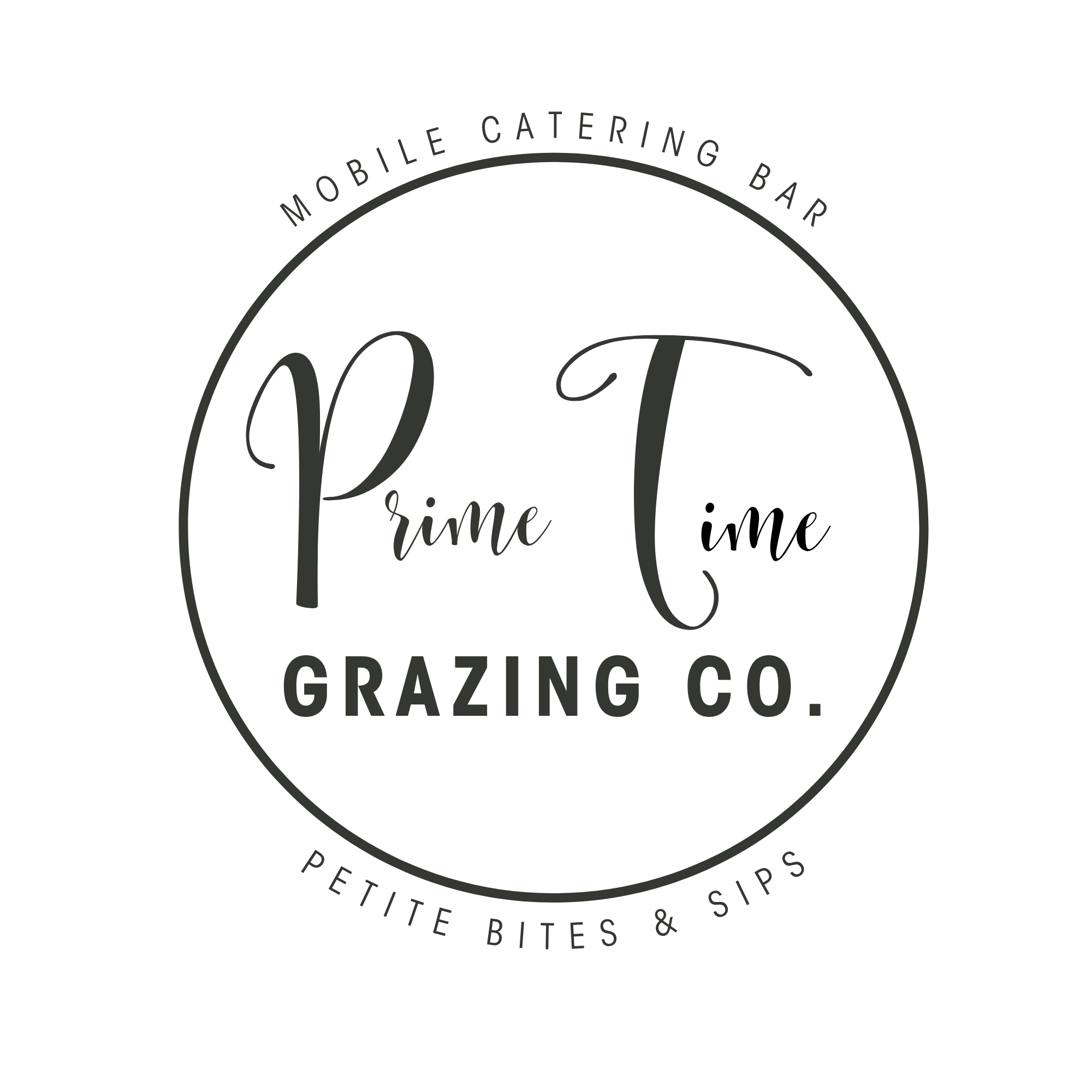 Prime Time Grazing Co. — Mobile Catering Bar — Petite Bites & Sips